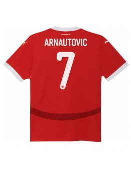 Austrija Marko Arnautovic #7 Domaci Dres EP 2024 Kratak Rukavima